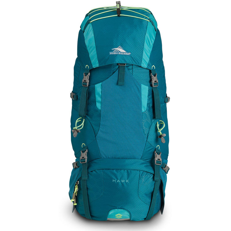 hawk bag blue green