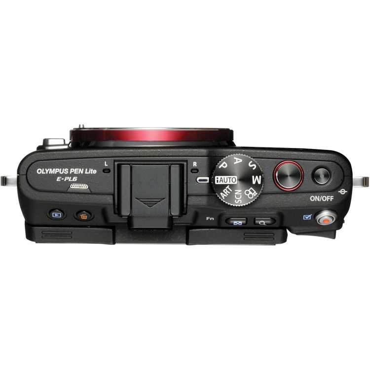 Olympus Pen E Pl6 Mirrorless Micro Four Thirds V5051bu040 B H