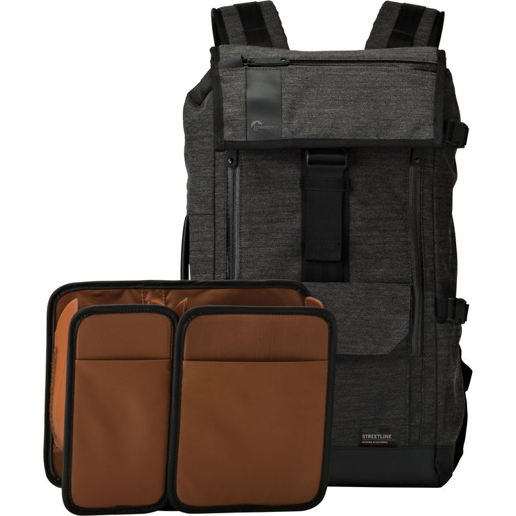 Lowepro StreetLine BP 250 Backpack Bag (Charcoal Gray) – JG Superstore