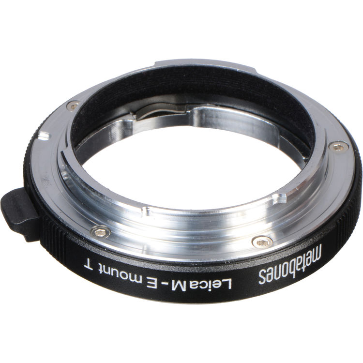 E-mount//NEX Adapter METABONES Lens Adapter compatible with Leica M and Sony E-mount Black Satin