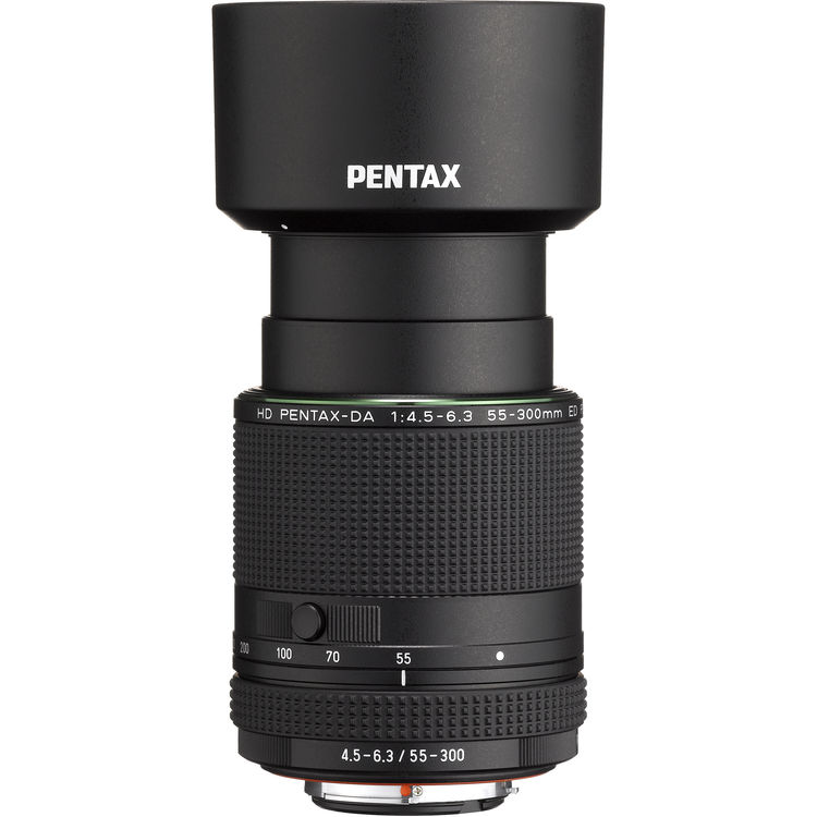 Pentax Hd Pentax Da 55 300mm F 4 5 6 3 Ed Plm Wr Re Lens