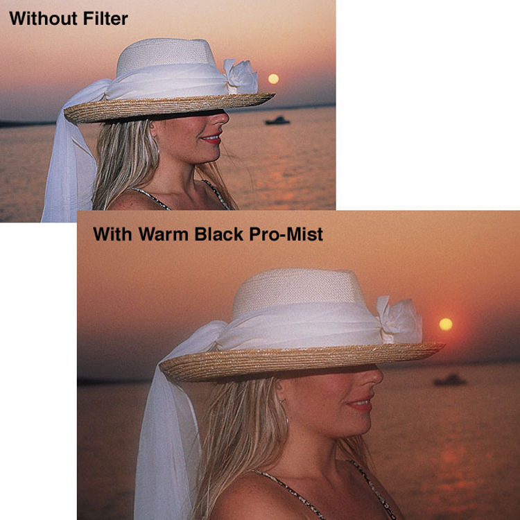 Tiffen 58WBPM3 58mm Warm Black Pro-Mist 3 Filter