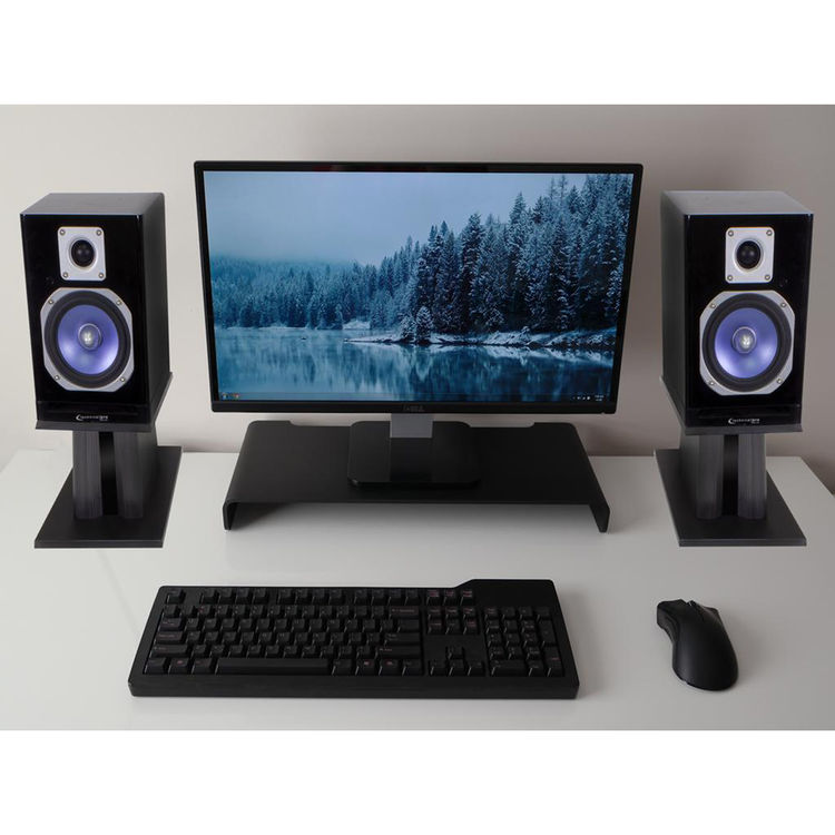 technical pro mb5ministand studio monitor speaker stands