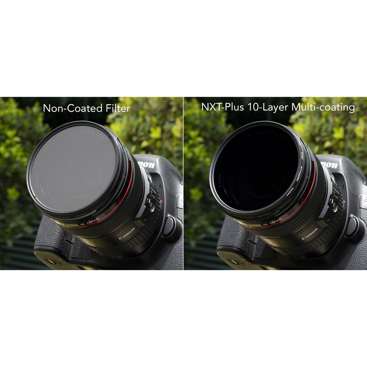 Hoya 55mm NXT Plus Circular Polarizer Slim Frame Glass Filter
