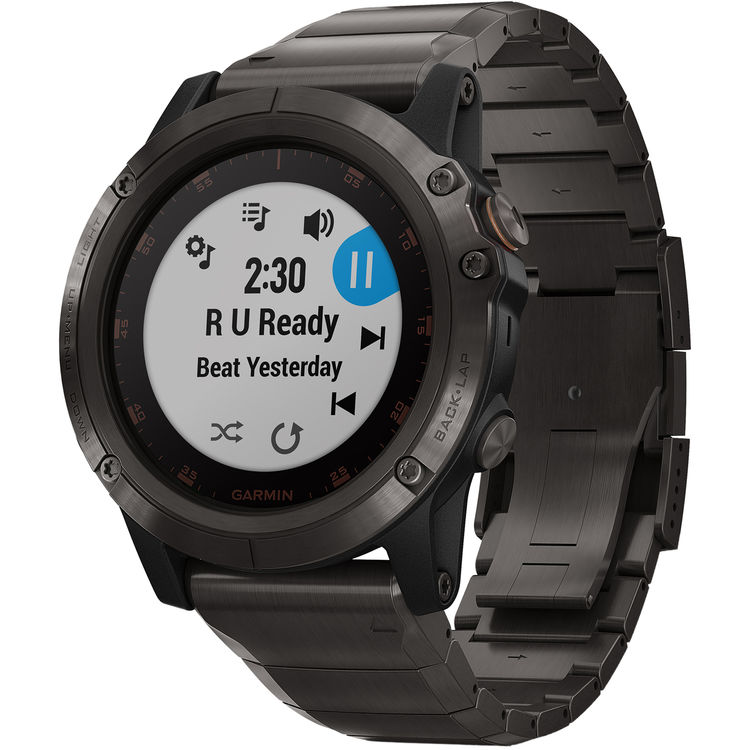 garmin 5x plus titanium band