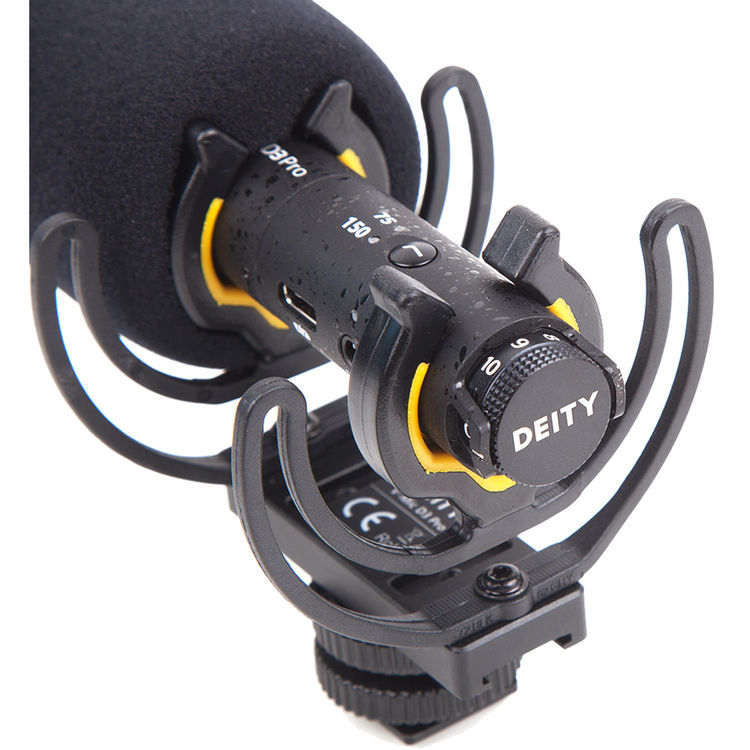 Tablets Laptop Handy Recorders Camcorders Deity V-Mic D3 Pro Super-Cardioid Directional Shotgun Microphone with Rycote suspension shock mount and TUYUNG Cloth for DSLRs Smartphones