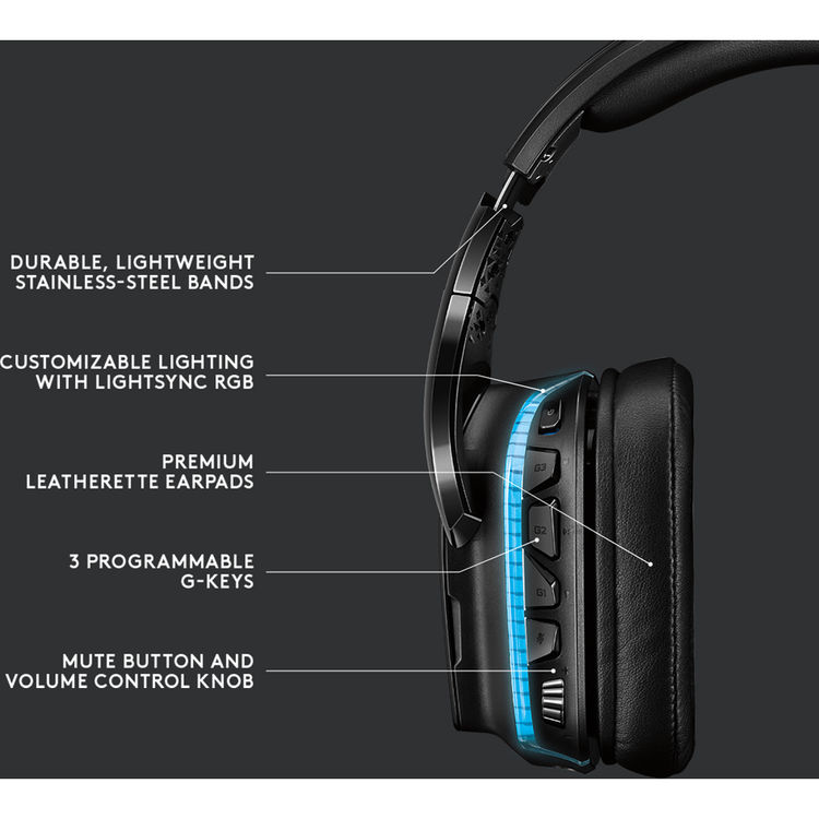 logitech g935 specs