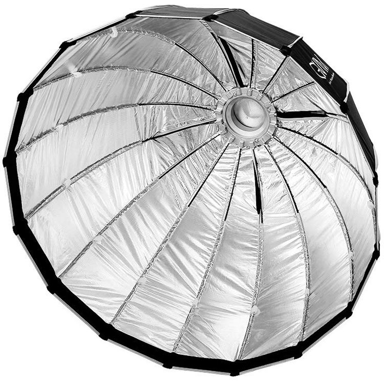 Hexadecagon Design Light Dome for Studio Lighting Flash Monolight 90cm Parabolic Softbox with Bowens Mount Studio Lighting Reflector and Diffuser Cloth GVM 36 Inches