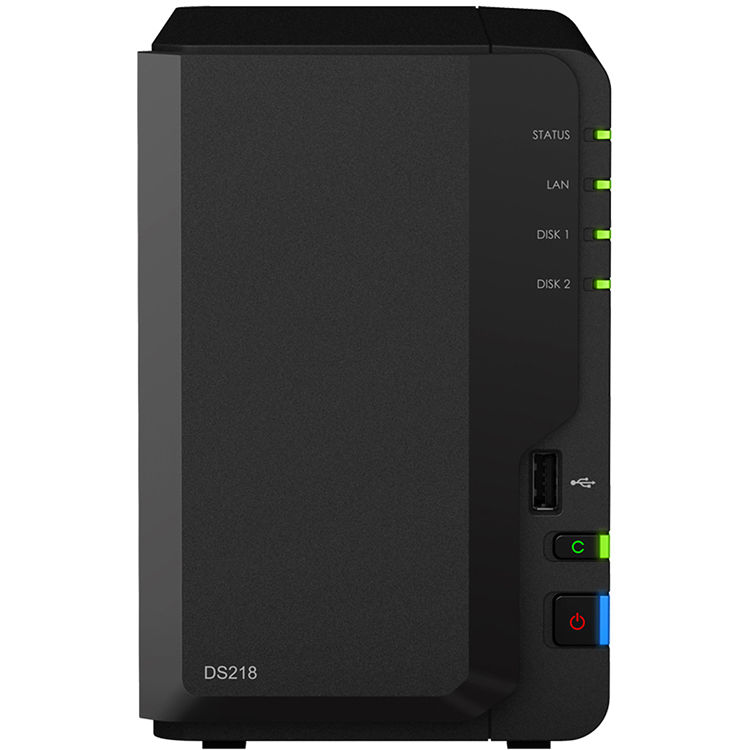 Synology Diskstation Ds218 2 Bay Nas Enclosure