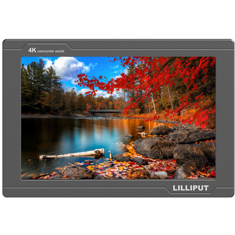 LILLIPUT FS7 7 inch Full HD 1920x1200 4K HDMI 3G-SDI in Out On Camera Field Display Monitor for DSLR Camera Camcorder Photograper Pisen F970 Battery and Charger by Official VIVITEQ