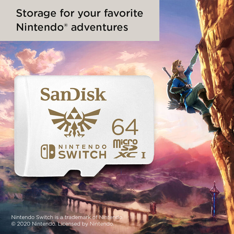 Sandisk 64gb Uhs I Microsdxc Memory Card Sdsqxbo 064g Ancza B H