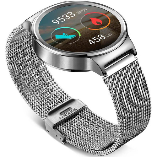 huawei watch stainless steel with stainless steel mesh band