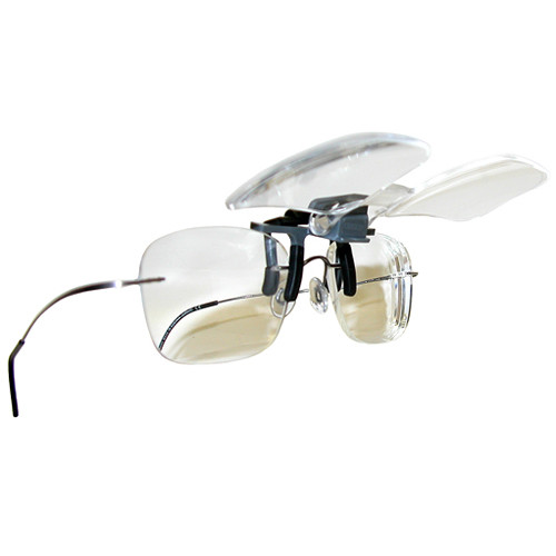 carson optical clip & flip magnifying glasses