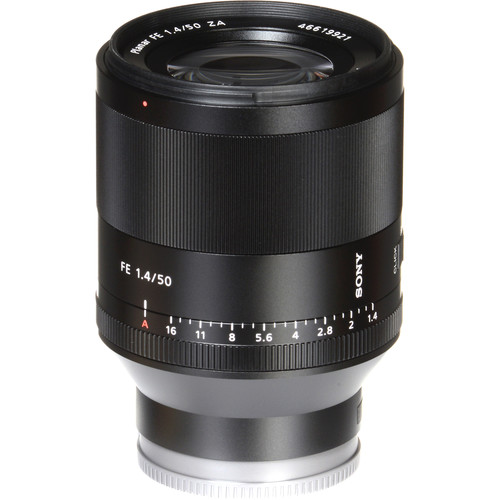 Sony Planar T Fe 50mm F 1 4 Za Lens Sel50f14z B H Photo Video