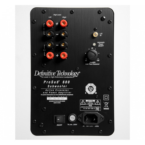 definitive technology prosub 600 subwoofer