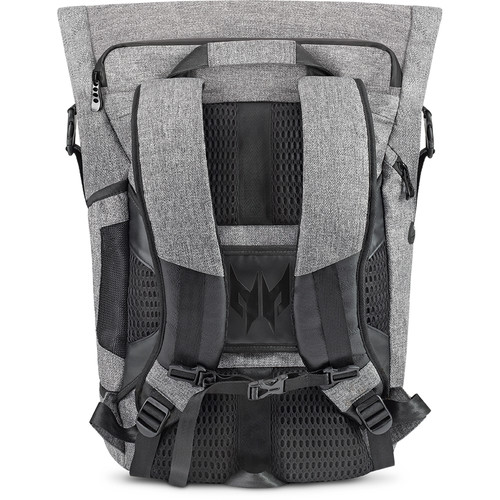 predator gaming rolltop backpack