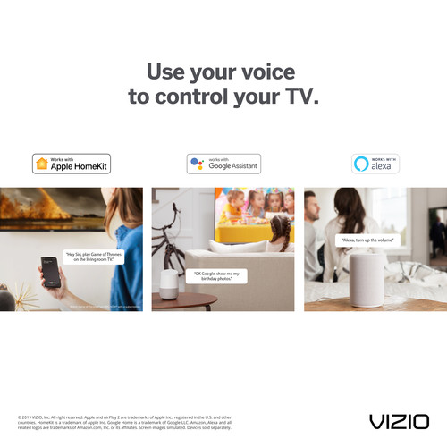 vizio d series alexa
