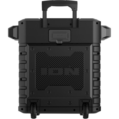 ion pathfinder bluetooth portable speaker with wireless qi charging