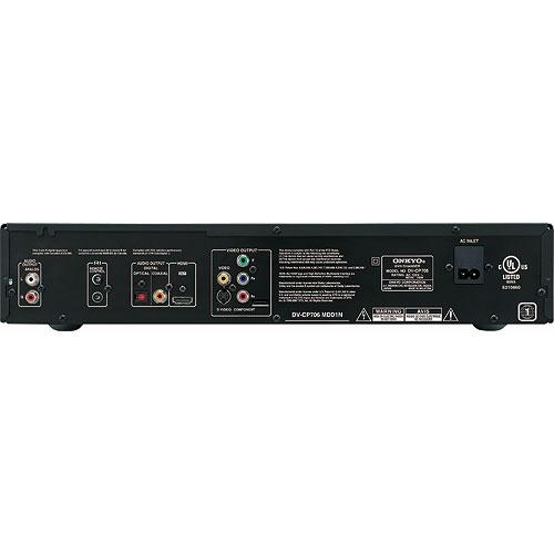 Onkyo DVCP706S 6Disc Carousel DVD Player (Silver) DVCP706S