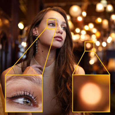 Beautiful, natural-looking bokeh