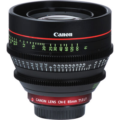 Canon CN-E 85mm T1.3 L F Cinema Prime Lens (EF Mount) 6571B001
