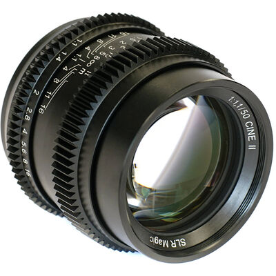 SLR Magic Cine II 50mm f/1.1 Lens (Sony E-Mount) SLR-5011FE(II)
