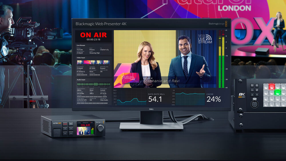 Blackmagic Design Web Presenter 4K BDLKWEBPTR4K B&H Photo Video