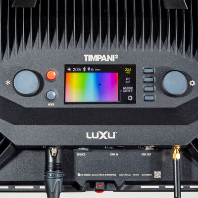 Luxli Timpani² 1x1 RGB LEDライトパネル Luxli Timpani² 1x1 RGB LED Light Panel ORC-TIMPANI-M2 B&H