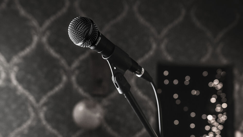 Shure SM58 Cardioid Dynamic Microphone SM58-BLK B&H Photo Video