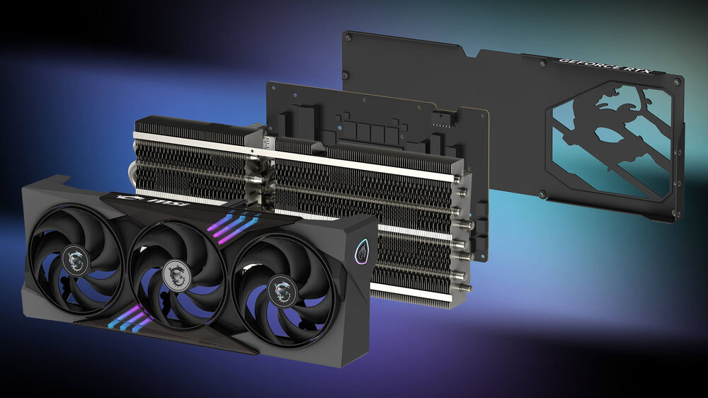 MSI GeForce RTX 5080 GAMING TRIO OC Graphics Card G5080-16GTC