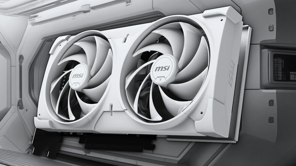 MSI GeForce RTX 5070 VENTUS 2X OC WHITE Graphics Card