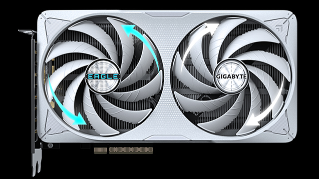 Gigabyte GeForce RTX 5060 EAGLE OC ICE GV-N5060EAGLEOC ICE-8GD