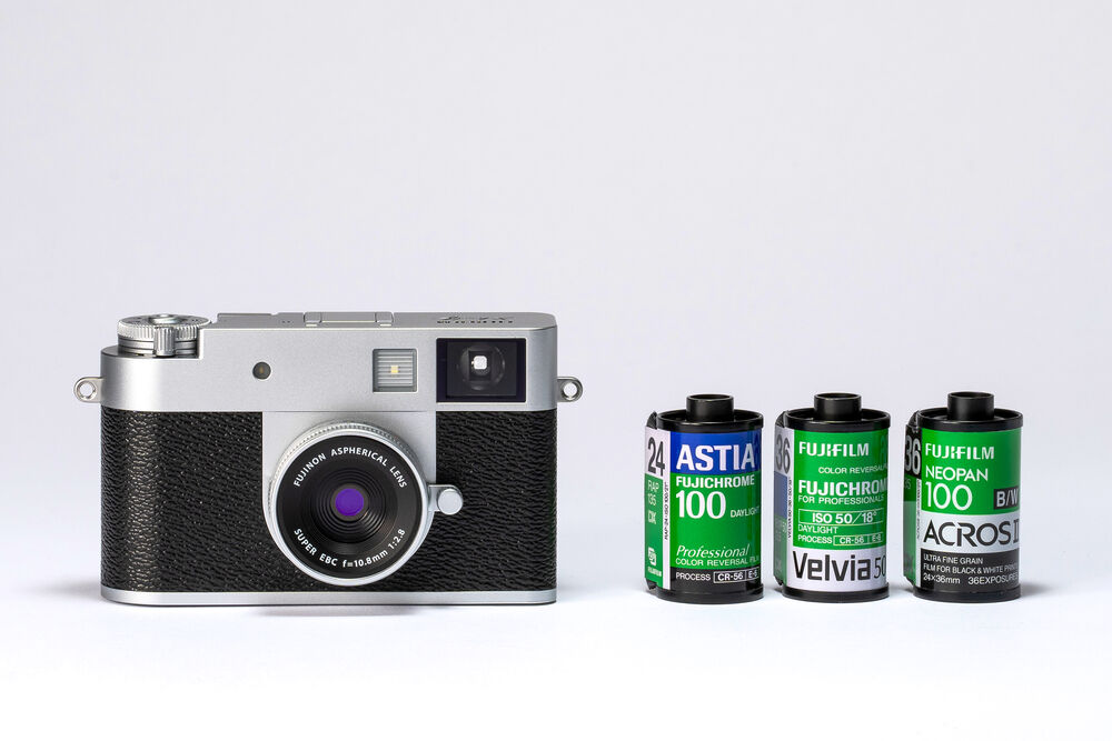 FUJIFILM X half Digital Camera (Silver) 16954095 B&H Photo Video