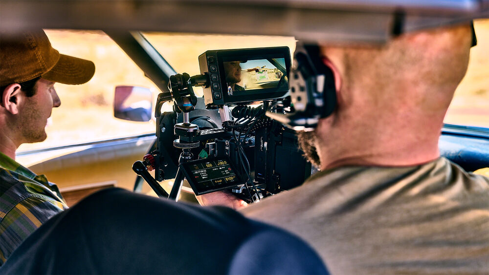 Sony FX5 In Use Car