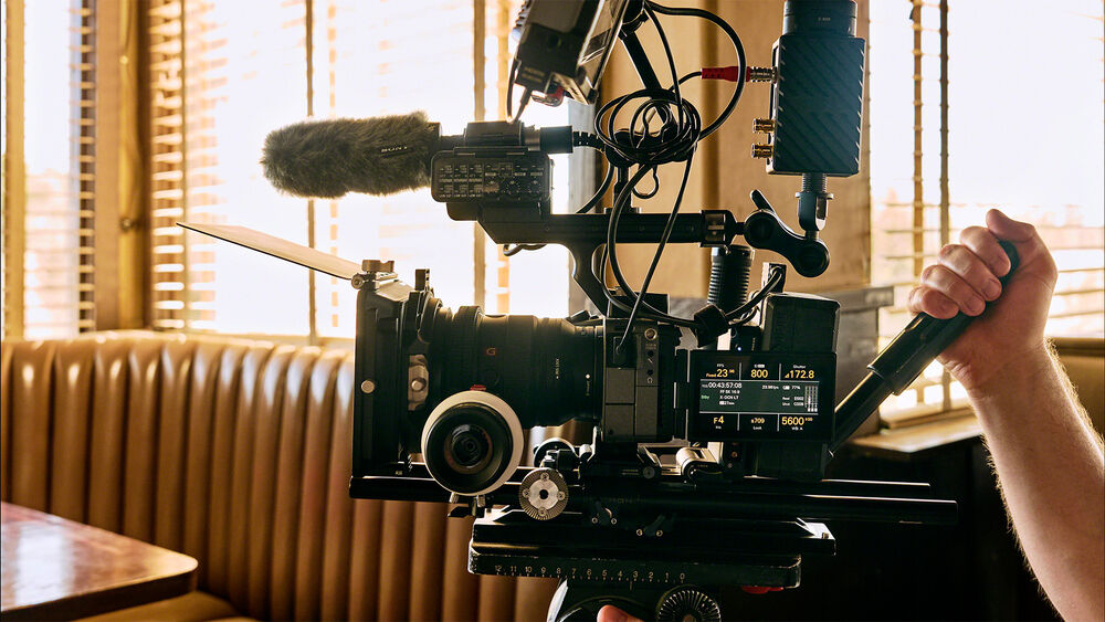 Sony FX5 en uso
