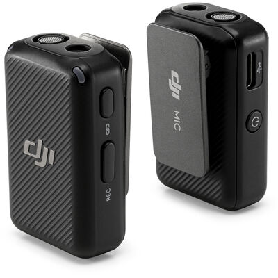 DJI Mic 2-Person Compact Digital Wireless Microphone System/Recorder for Camera & Smartphone 