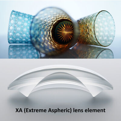 Dos elementos de lente XA (esférica extrema)