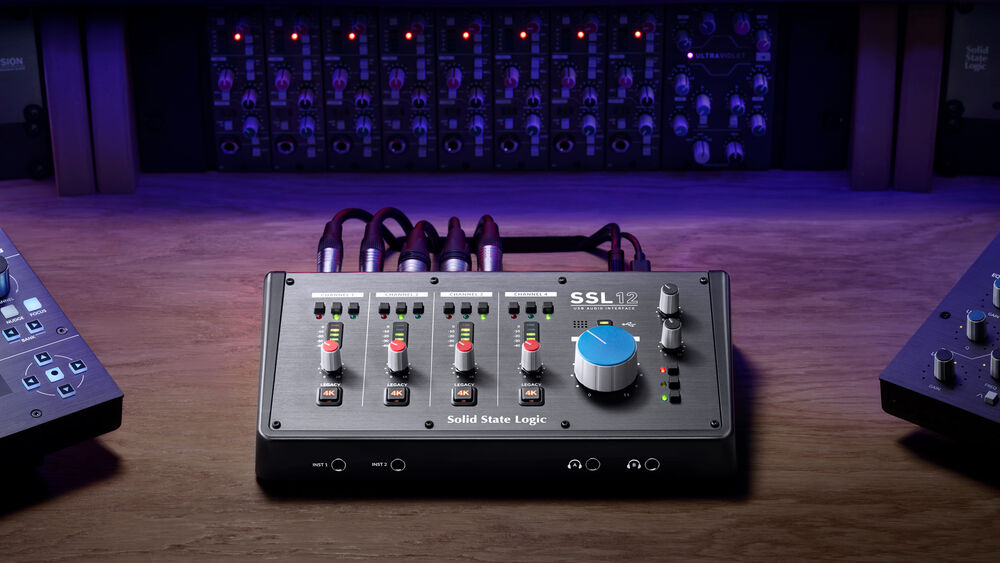 Solid State Logic SSL 12 USB Audio Interface 729705X2 B&H Photo