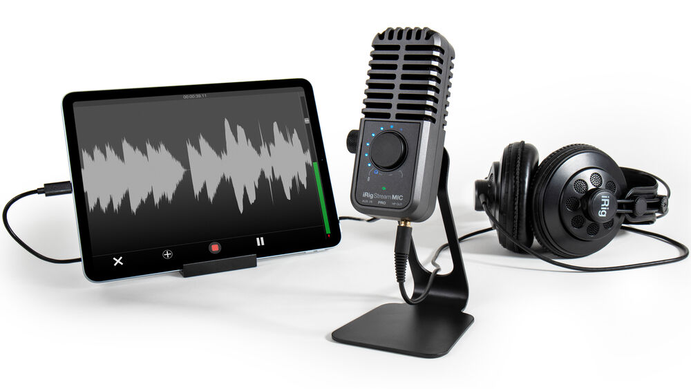 IK Multimedia iRig Stream Mic Pro USB IP-IRIG-STRMMICPRO-IN B&H