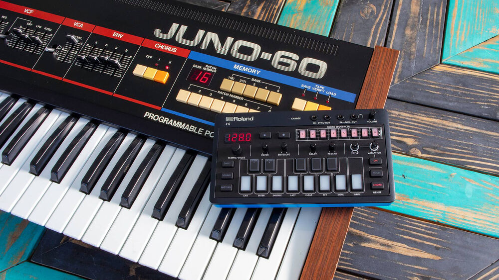 Roland AIRA Compact J-6 Chord Synthesizer J-6 B&H Photo Video