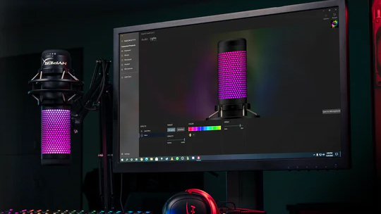 HYPERX QUADCAST S RGB TAP TO MUTE WHITE 6 IMG 1931518