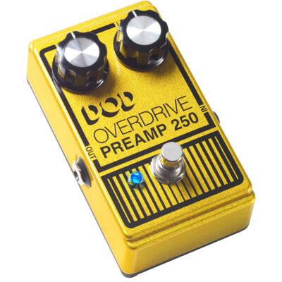 DOD Overdrive Preamp 250 イエロー　美品！ DOD Overdrive Preamp 250 Guitar Effect Pedal - 1990s Reissue