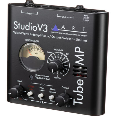 ART Tube MP Studio V3 Microphone Tube Preamplifier TUBEMPSTV3U
