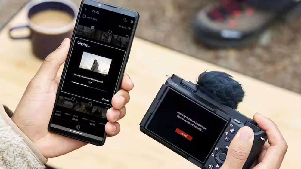 Sony a ZV-E1 - Digital camera - mirrorless - 12.1 MP - Full Frame - 4K /  59.94 fps - body only - Wi-Fi, Bluetooth - white 
