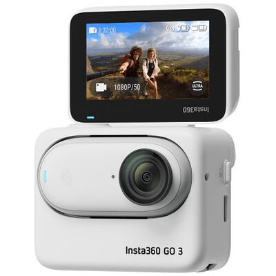 INSTA360 GO 3 (128GB) – Small & Lightweight Action Camera, Portable and  Versatile, Hands-Free POV, Mount Anywhere, Stabilization, Multifunctional