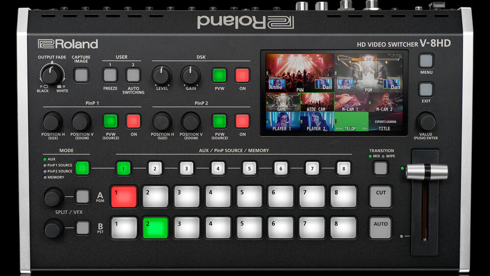 Roland V-8HD HDMI Video Switcher V-8HD B&H Photo Video