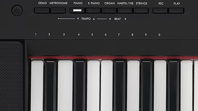 Yamaha NP-15 Piaggero 61-Key Portable Digital Piano (Black)