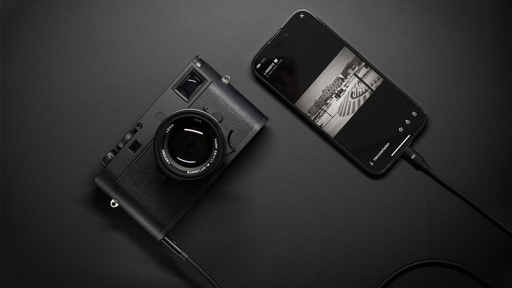 Leica M11-P USB-C Connection to Leica FOTOS App
