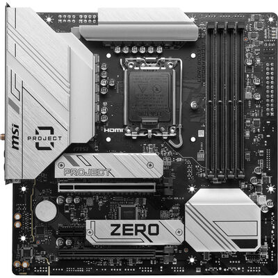 MSI B760M PROJECT ZERO LGA 1700 M-ATX B760M PROJECT ZERO B&H