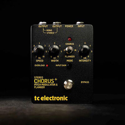 TC Electronic SCF Gold Analog Stereo Chorus/Flanger Pedal SCF